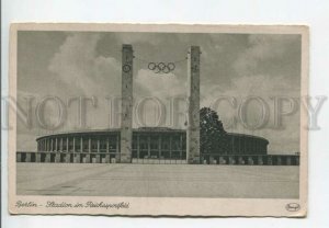 443136 GERMANY Berlin Olympic Stadium Vintage Stengel postcard