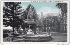 The Fountain, State Teachers College, Shippensburg, Pennsylvania, 1910-1920s