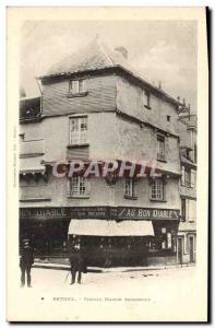 Old Postcard Rethel Old Spanish House In good fellow