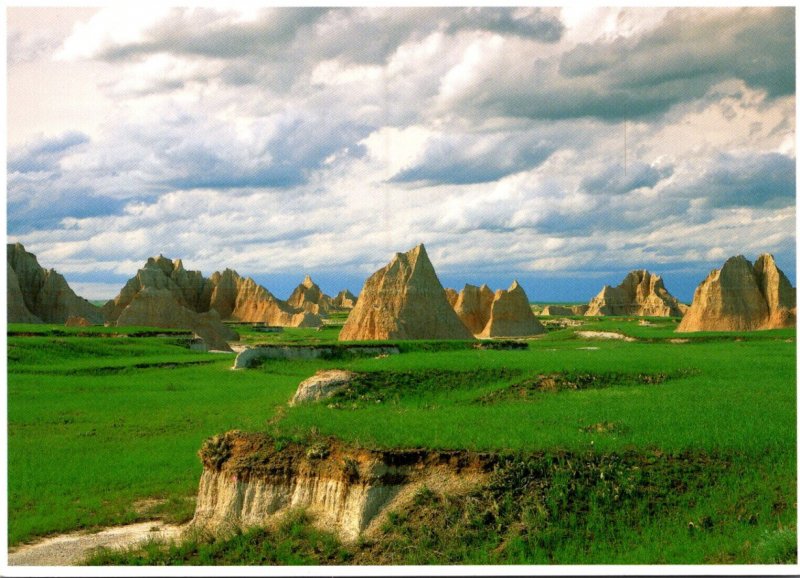 South Dakota Badlands Spring View