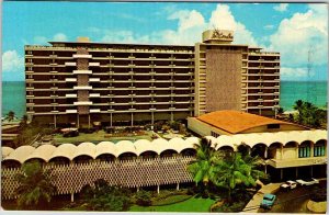 Postcard HOTEL SCENE San Juan Puerto Rico PR AM0121