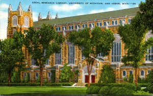 Michigan Ann Arbor Legal Research Library University Of Michigan