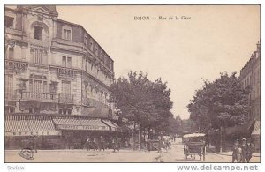 Rue De La Gare, Grande Taverne, Dijon (Côte-d´Or), France, 1900-1910s