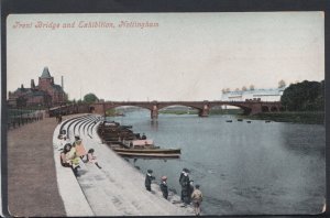 Nottinghamshire Postcard - Nottingham Trent Bridge and Exhibition RS10755