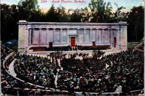 USA Greek Theatre Berkeley California Vintage Postcard C006