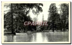 Old Postcard Bordeaux Public Garden