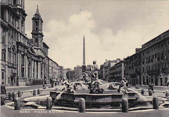 Italy Roma Rome Piazza Navona