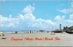 Florida Daytona Beach The Wide Beach View