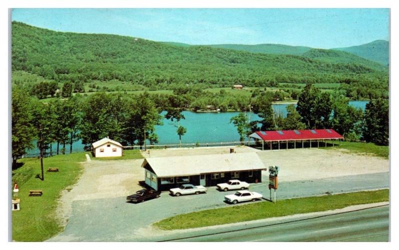 1950s/60s Chicken Stop, Cheshire, MA Postcard