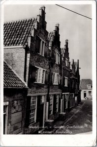 Netherlands Streekmuseum Kerkstraat Sommelsdijk Vintage RPPC C159