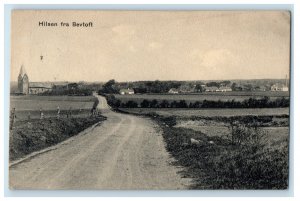 1913 Hilsen Fra Bevtoft Jutland, Denmark Posted Antique Postcard 