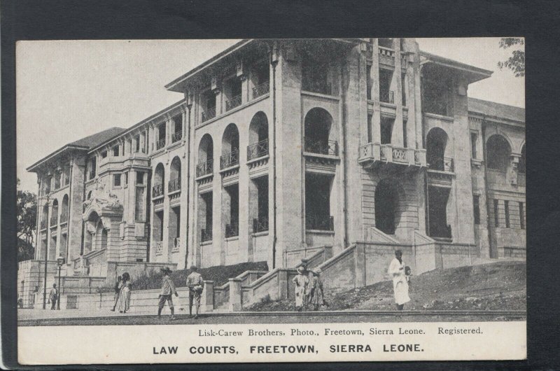 Sierra Leone Postcard - Law Courts, Freetown    T9470 