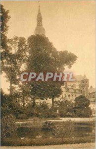 Old Postcard Cambrai Fenelon Square and Church of St Gray