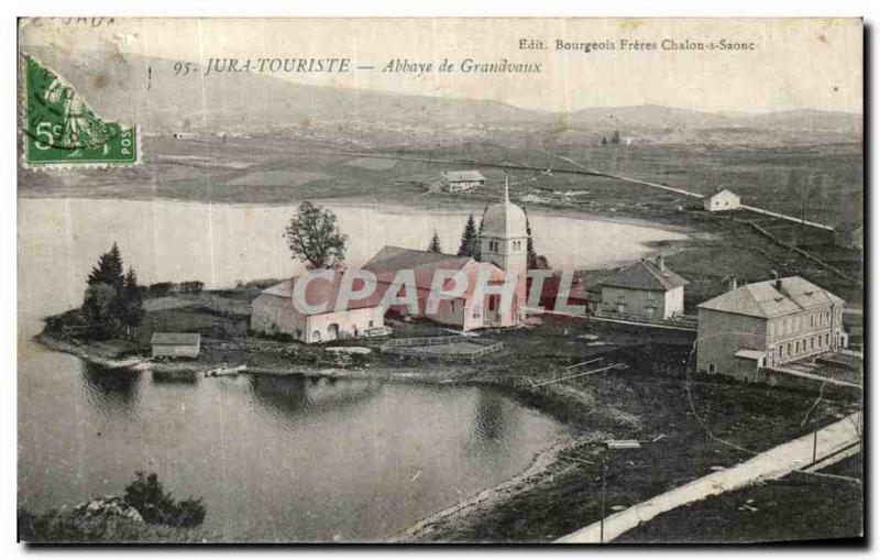 Postcard Old Jura Tourist Abbey Grandvaux