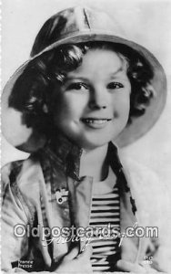 Child Actress Shirley Temple Unused corners are square, card does not lay fla...