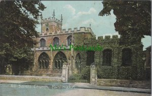 Huntingdonshire Postcard - All Saints Church, Huntingdon    RS26517