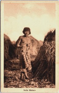 Argentina India Mataco Native Indian Vintage Postcard C093