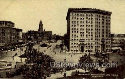 Cadillac Square in Detroit, Michigan