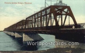 Victoria Jubilee Bridge Montreal Canada 1910 