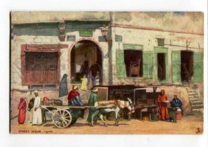 3112562 EGYPT Street Scene CAIRO Donkey carriage Vintage TUCK