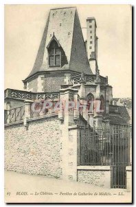 Old Postcard Blois Catherine Pavilion Chateau de Medicis