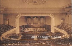 John M Greene Hall at Smith College - Northampton, Massachusetts MA