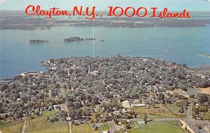 Aerial View of 1000 Islands Clayton, New York NY