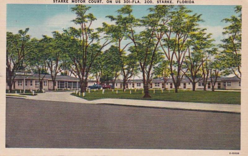 Florida Starke The Starke Motor Court 1950