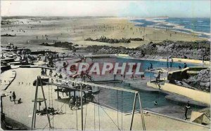 Postcard Modern Casablanca kon tiki beach