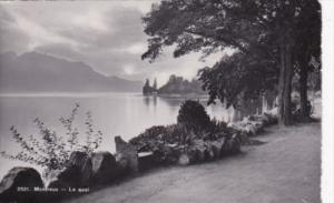 Switzerland Montreaux Le Quai 1949 Photo