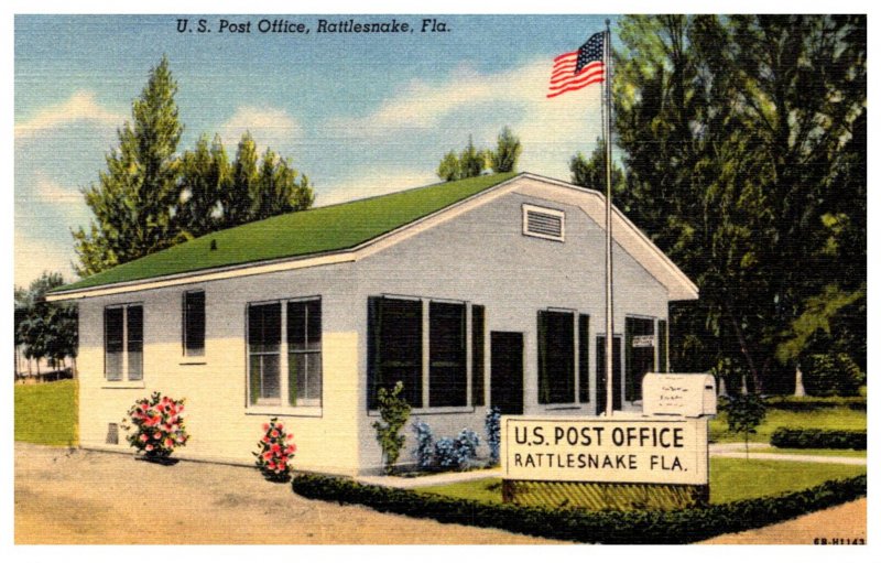 Floriida  Rattlesnake   Post office