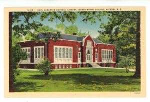 NC - Hickory. Lenoir Rhyne College, Carl Augustus Rudisill Library