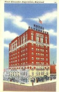 Hotel Alexander in Hagerstown, Maryland