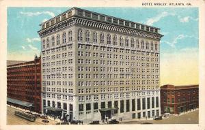 ATLANTA, GA Georgia         HOTEL ANSLEY        c1920's Postcard