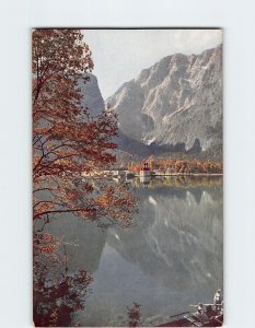 Postcard Königsee, Blick auf Bartholomä, Berchtesgaden, Germany