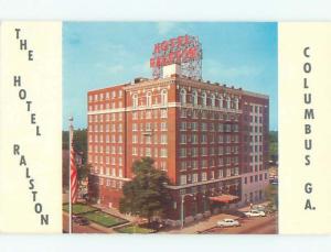 Pre-1980 RALSTON HOTEL Columbus Georgia GA W5683