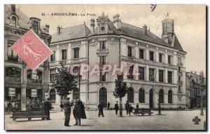 Old Postcard Angouleme The post