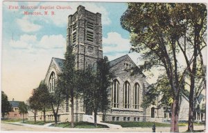 Exterior,First Moncton Baptist Church,Moncton,N.B.,Canada, PU-1923