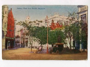 3079027 Singapore Battery road from Seaside Vintage colorful PC