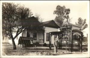 Yuma AZ Wedding Bell Mecca of Romance Real Photo Postcard spg