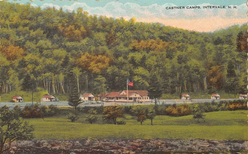 Intervale New Hampshire 1930-40s Postcard Castner Camps