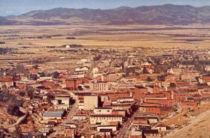 MT - Helena, Bird's Eye View