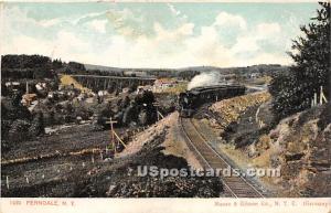 Railroad Track Ferndale NY 1906