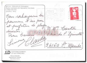 Modern Postcard Deauville Calvados global reputation baineaire The Station Ho...