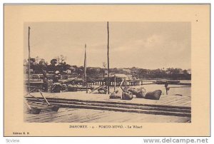 DAHOMEY . 1910s-30s ;  PORTO NOVO - Le Wharf