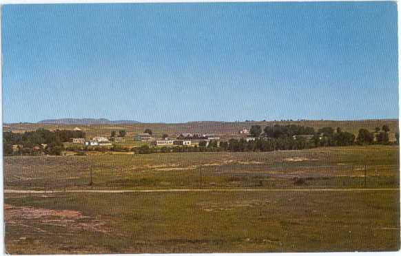 General View of Historic Fort Laramie Wyoming WY