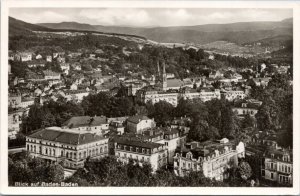 Postcard Germany - Aerial view of Baden-Baden