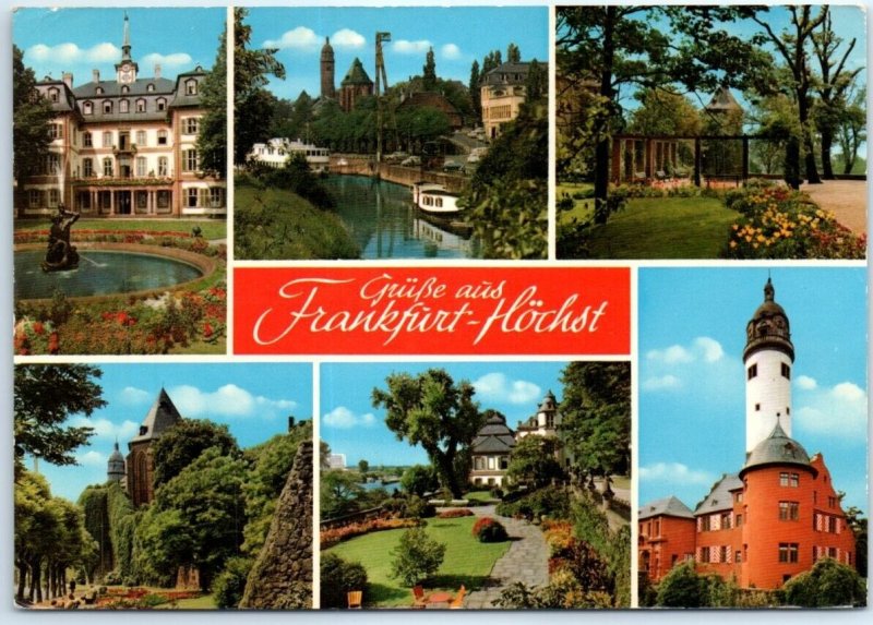 Postcard - Greetings from Frankfurt-Höchst - Frankfurt, Germany