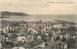 Postcard Old San Remo Vista del Rondo di Bernardo S