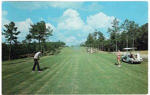 US    PC3113   DOWN THE FAIRWAY AT FAIRFIELD, ARKANSAS